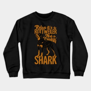 Rottweiler Dog Rottie Mom Dad Owner Gift Crewneck Sweatshirt